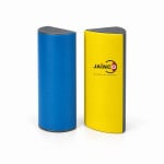 3-D Model of Cylinder In Two Semi Cylinders